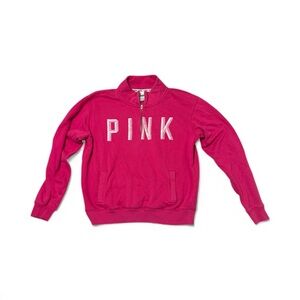 PINK Victoria's Secret Medium Fuchsia Zip-Up